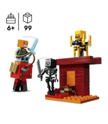 LEGO Minecraft Netheri laavalahing