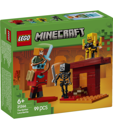 LEGO Minecraft Netheri laavalahing