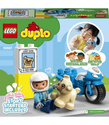 LEGO DUPLO Politsei mootorratas