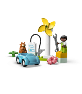 LEGO DUPLO Tuuleturbiin ja elektriauto