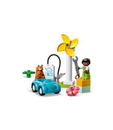 LEGO DUPLO Tuuleturbiin ja elektriauto