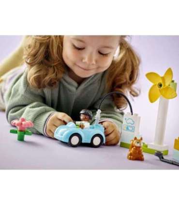 LEGO DUPLO Tuuleturbiin ja elektriauto