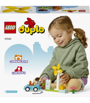 LEGO DUPLO Tuuleturbiin ja elektriauto
