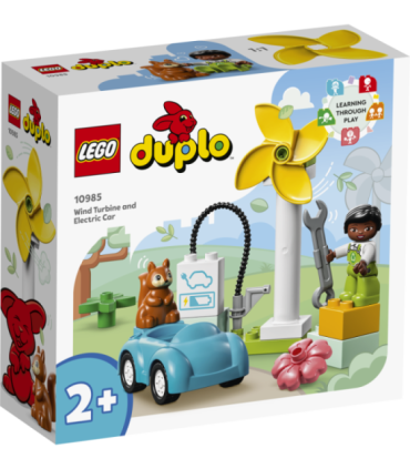 LEGO DUPLO Tuuleturbiin ja elektriauto