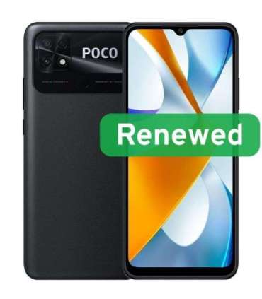 Grade A Poco C40 6.71" HD+ 4G 32GB Power Black Android Poco Renewed
