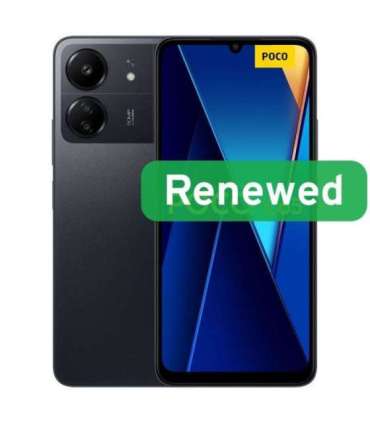 Grade A Poco C65 6.74" HD+ 4G 128GB Black Android Poco Renewed