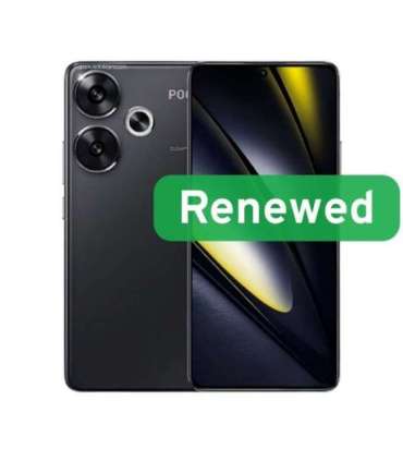 Grade A Poco F6 6.67" AMOLED 5G 512GB Black Android Poco Renewed