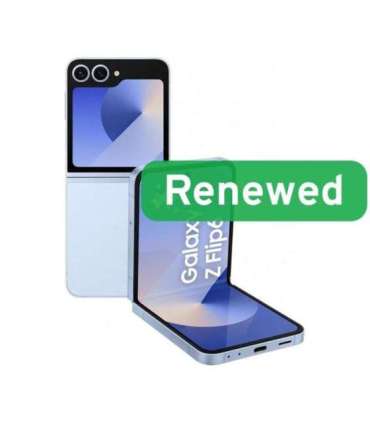 Grade A Samsung Galaxy Z Flip 6 6.7" Foldable AMOLED 5G 256GB BLUE Android Samsung Renewed