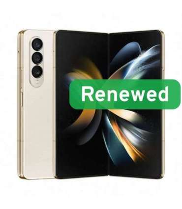 Grade A++ Samsung Galaxy Z Fold 4 7.6" Foldable AMOLED 5G 256GB BEIGE Android Samsung Renewed