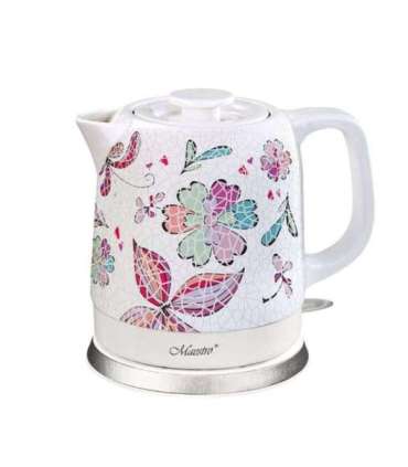 Ceramic electric kettle MAESTRO MR-068 1,5L 1500W (MR-068-FLOWERS)