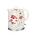 Feel-Maestro MR-066-RED FLOWERS electric kettle 1.5 L 1200 W Red, White