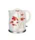 Feel-Maestro MR-066-RED FLOWERS electric kettle 1.5 L 1200 W Red, White