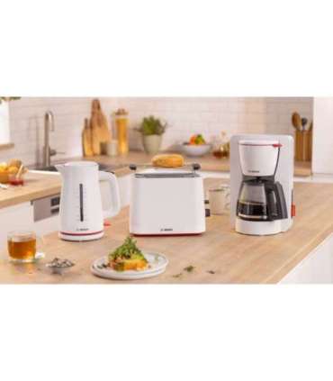 Bosch TWK3M121 MyMoment 2400 W electric kettle, white