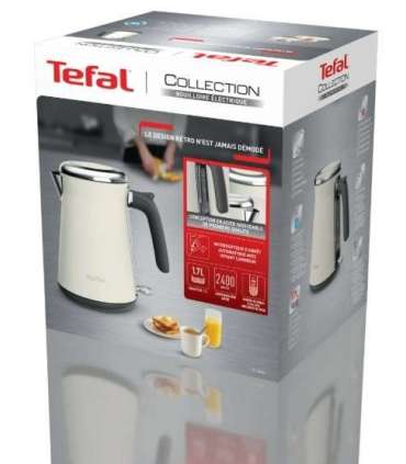 Tefal Collection KI666AE0 electric kettle 1.7 L 2400 W Ivory