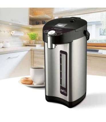 Feel-Maestro MR-081 thermo-pot 3.8 L Silver, Black