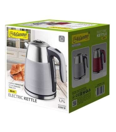 MAESTRO electric kettle 1,7l MR-051-GREY