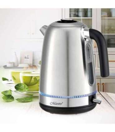 Maestro MR-050 Electric kettle with lighting, silver 1.7 L