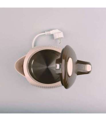 Feel-Maestro MR042 beige electric kettle 1.7 L Beige, Brown 2200 W