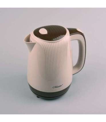 Feel-Maestro MR042 beige electric kettle 1.7 L Beige, Brown 2200 W