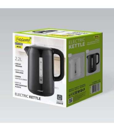 Maestro MR-022 electric kettle 2.2 L 2200 W (MR-022-BLACK) Black