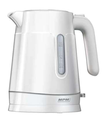 MPM MCZ-119 electric kettle 1 L 2200 W White