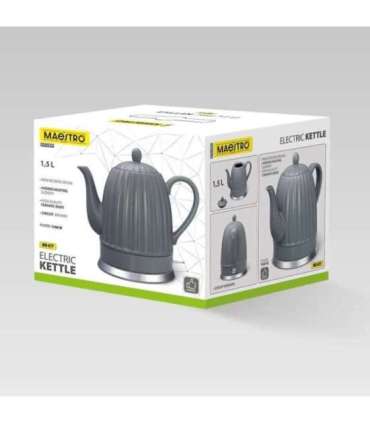 Ceramic electric kettle MAESTRO MR-077 1.5l 1500W Grey