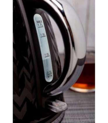 ELDOM NELA kettle, 1.7 l capacity, 2000 W power, black