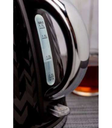 ELDOM NELA kettle, 1.7 l capacity, 2000 W power, black