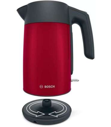 Electric kettle Bosch TWK 7L464, 2400 W, 1.7 l Red