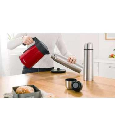 Electric kettle Bosch TWK 7L464, 2400 W, 1.7 l Red