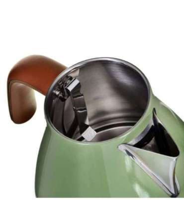 DeLonghi KBOV 2001.GR electric kettle 1.7 L Green 2000 W