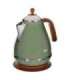 DeLonghi KBOV 2001.GR electric kettle 1.7 L Green 2000 W