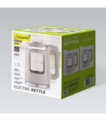 Maestro MR-065 electric kettle 1.7 L 2200 W (MR-065-BEIGE) Beige