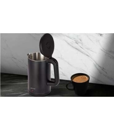 MPM cordless kettle MCZ-105/C, black, 1.7 l