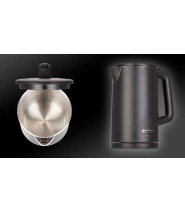MPM cordless kettle MCZ-105/C, black, 1.7 l
