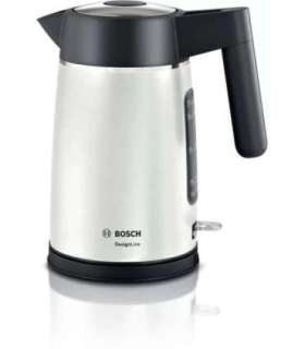Bosch DesignLine electric kettle 1.7 L 2400 W Black, Silver