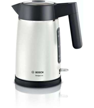 Bosch DesignLine electric kettle 1.7 L 2400 W Black, Silver