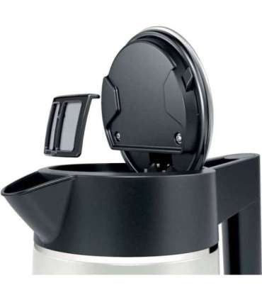 Bosch DesignLine electric kettle 1.7 L 2400 W Black, Silver