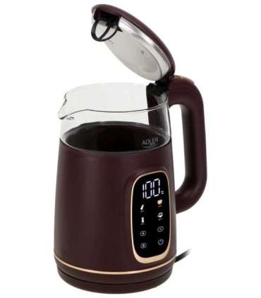 ADLER AD 1305 burgundy electric kettle