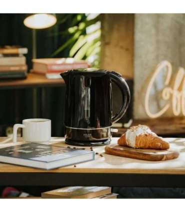 ADLER 1385B BLACK WHITE ELECTRIC KETTLE
