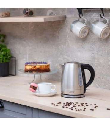 MPM MCZ-118 electric kettle 1 L 1630 W Steel