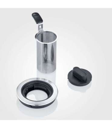 Severin WK 3473 electric kettle 1 L 2200 W Stainless steel, Transparent