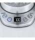 Severin WK 3473 electric kettle 1 L 2200 W Stainless steel, Transparent