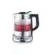Severin WK 3473 electric kettle 1 L 2200 W Stainless steel, Transparent