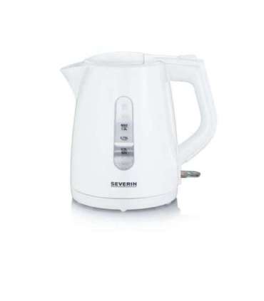 Severin WK 3411 electric kettle 1 L 2200 W White