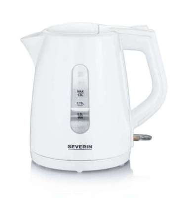 Severin WK 3411 electric kettle 1 L 2200 W White