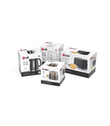 C280C ELDOM Kettle ELLI, capacity 1.7 l, power 2200 W, black, strix, black