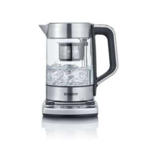Severin WK 3422 electric kettle 1.7 L 3000 W Stainless steel