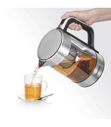 Severin WK 3422 electric kettle 1.7 L 3000 W Stainless steel