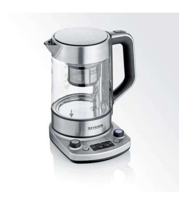 Severin WK 3422 electric kettle 1.7 L 3000 W Stainless steel